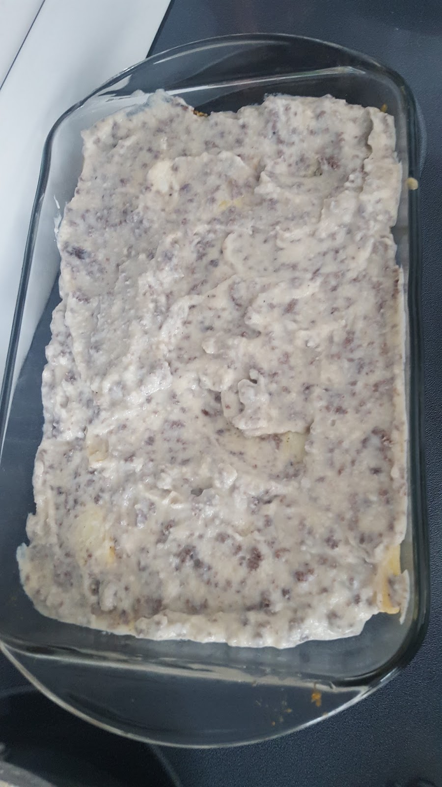 Coastiewifecooking Biscuit and Gravy Breakfast Lasagna