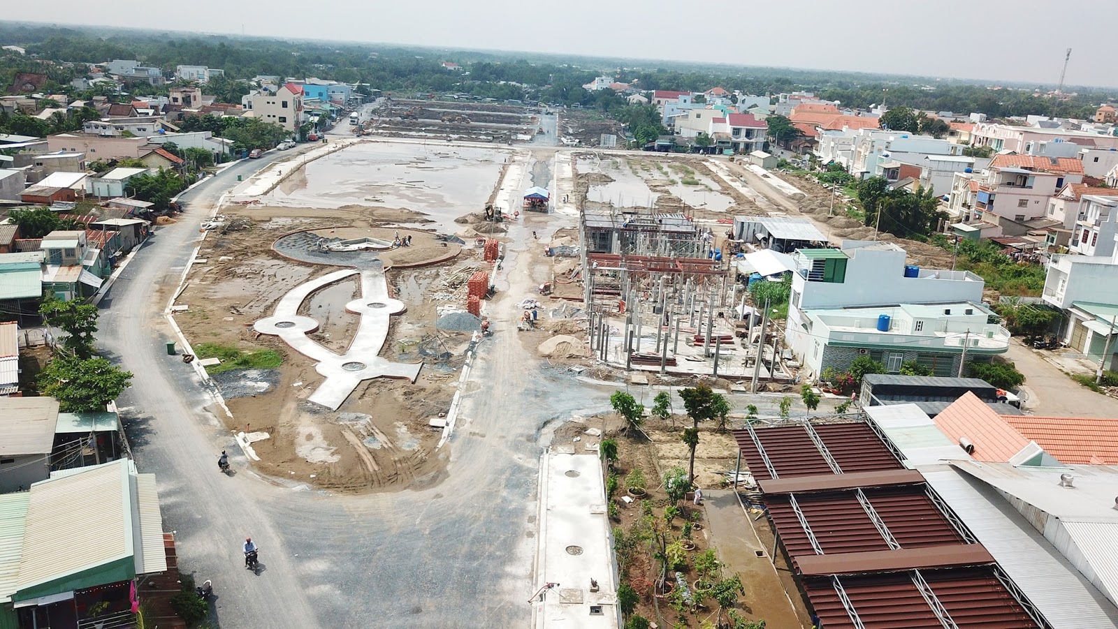 Tiến độ thực hiện tại dự án