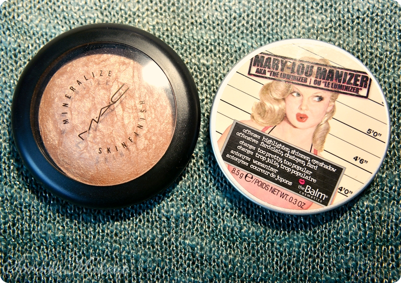 Mac Soft And Gentle Vs Mary Lou Manizer SpradaMakeup - blog o urodzie | [PORÓWNANIE] STARCIE GIGANTÓW - MAC