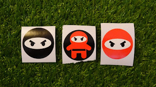Ninja Golf stickers Ninja Golf stickers