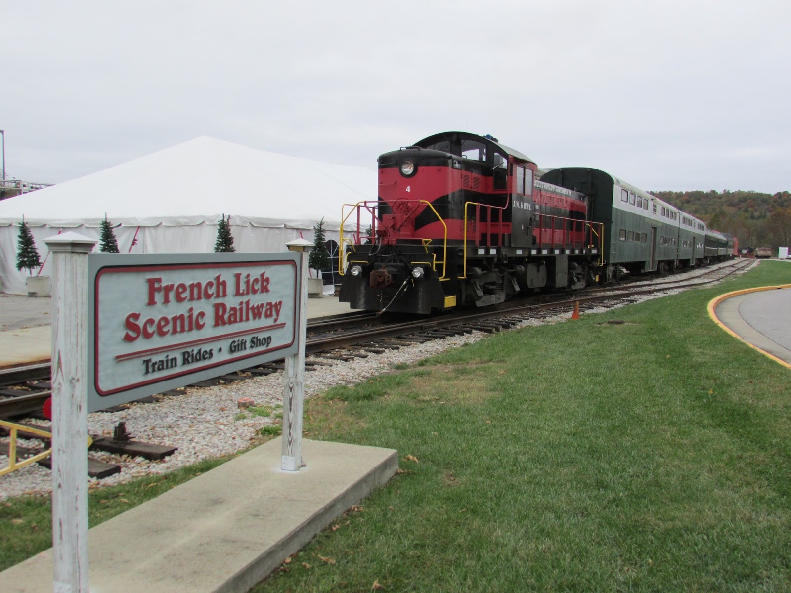 Murray & Candace's Adventures French Lick Scenic Railway...