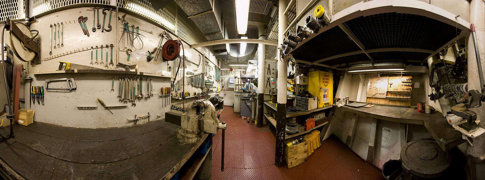 Engine Control Room & Engine Room