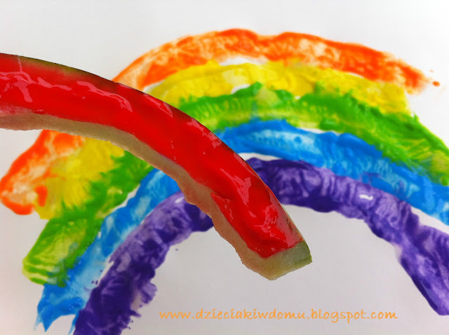 arbuzowe prace plastyczne dla dzieci