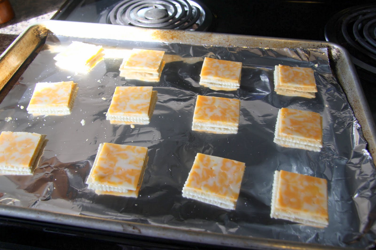 Them Hooligan Hooleys Saltines, Cheese, and Mallows