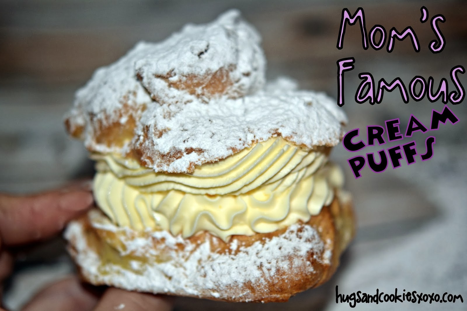 MY MOM'S FAMOUS CREAM PUFFS!