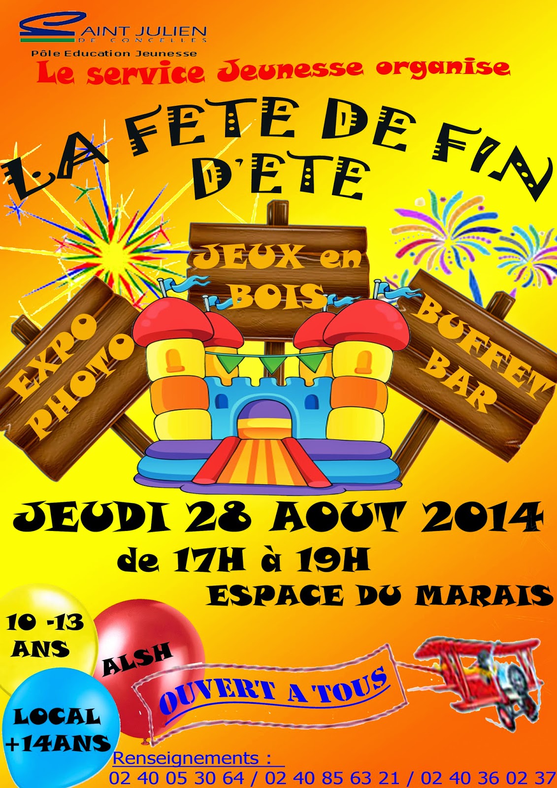 Service Jeunesse Fête de fin d'été