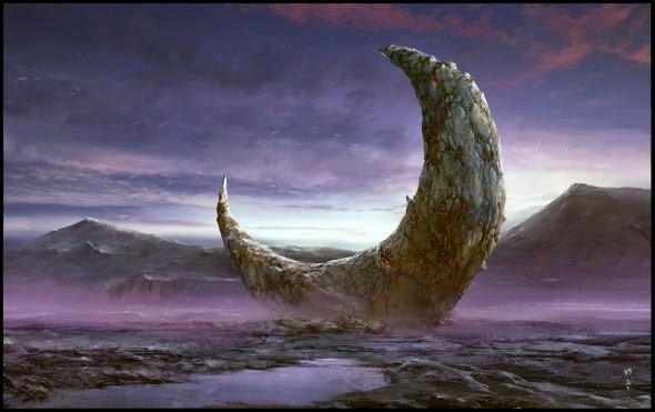 As sombrias ilustrações de fantasia e terror de Chris Cold Chris Cold deviantart ilustrações fantasia ficção sombria terror