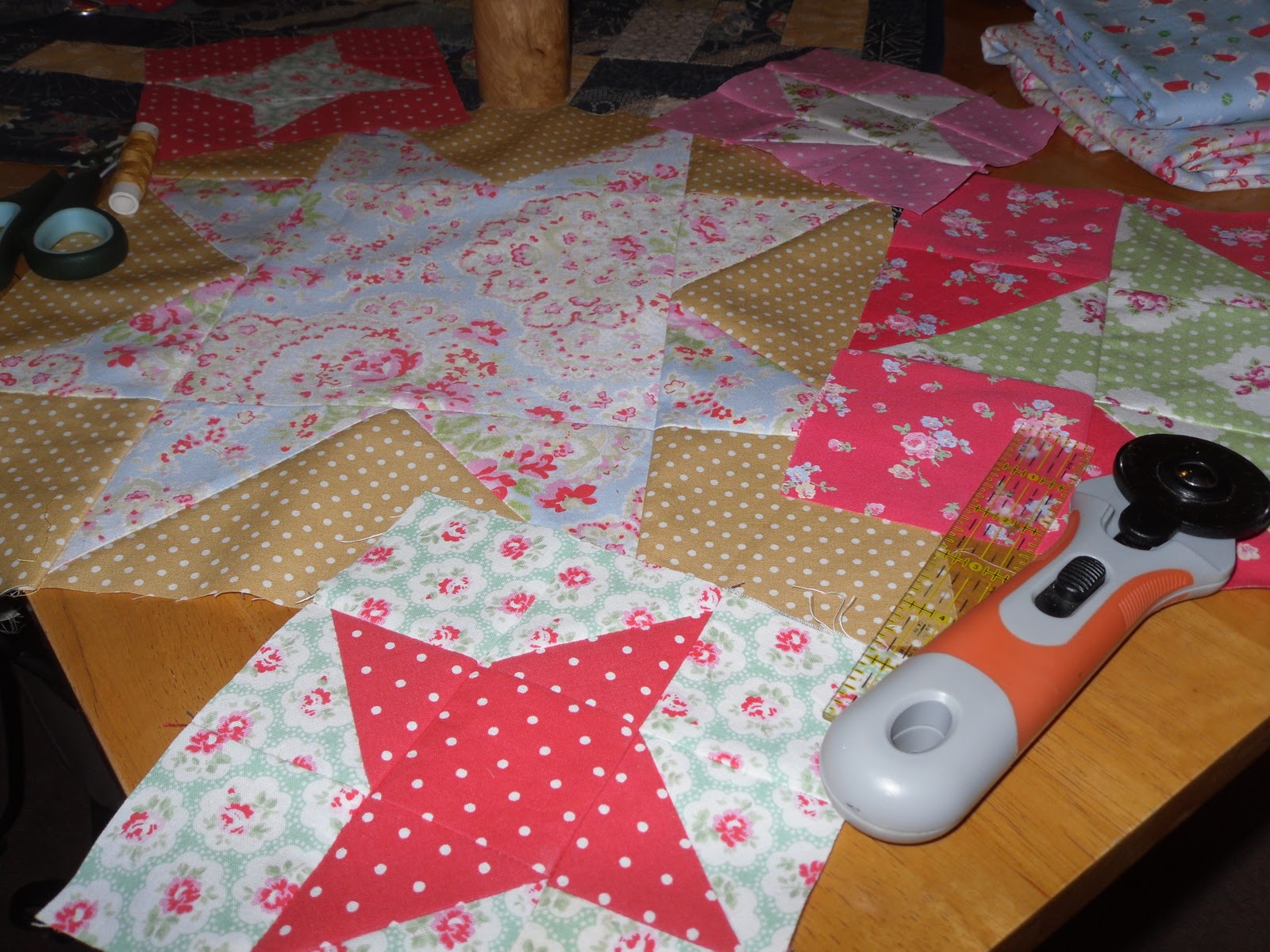 Daisy236 In preparation for next week's patchwork class