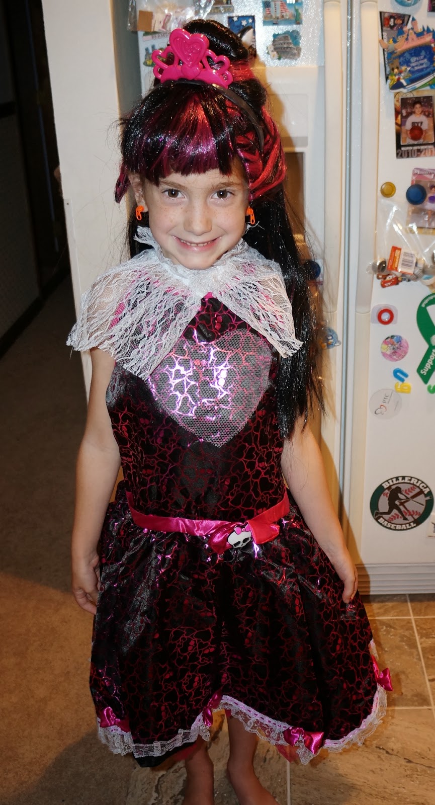 Evan and Lauren's Cool Blog 10/11/13 Monster High Costume from