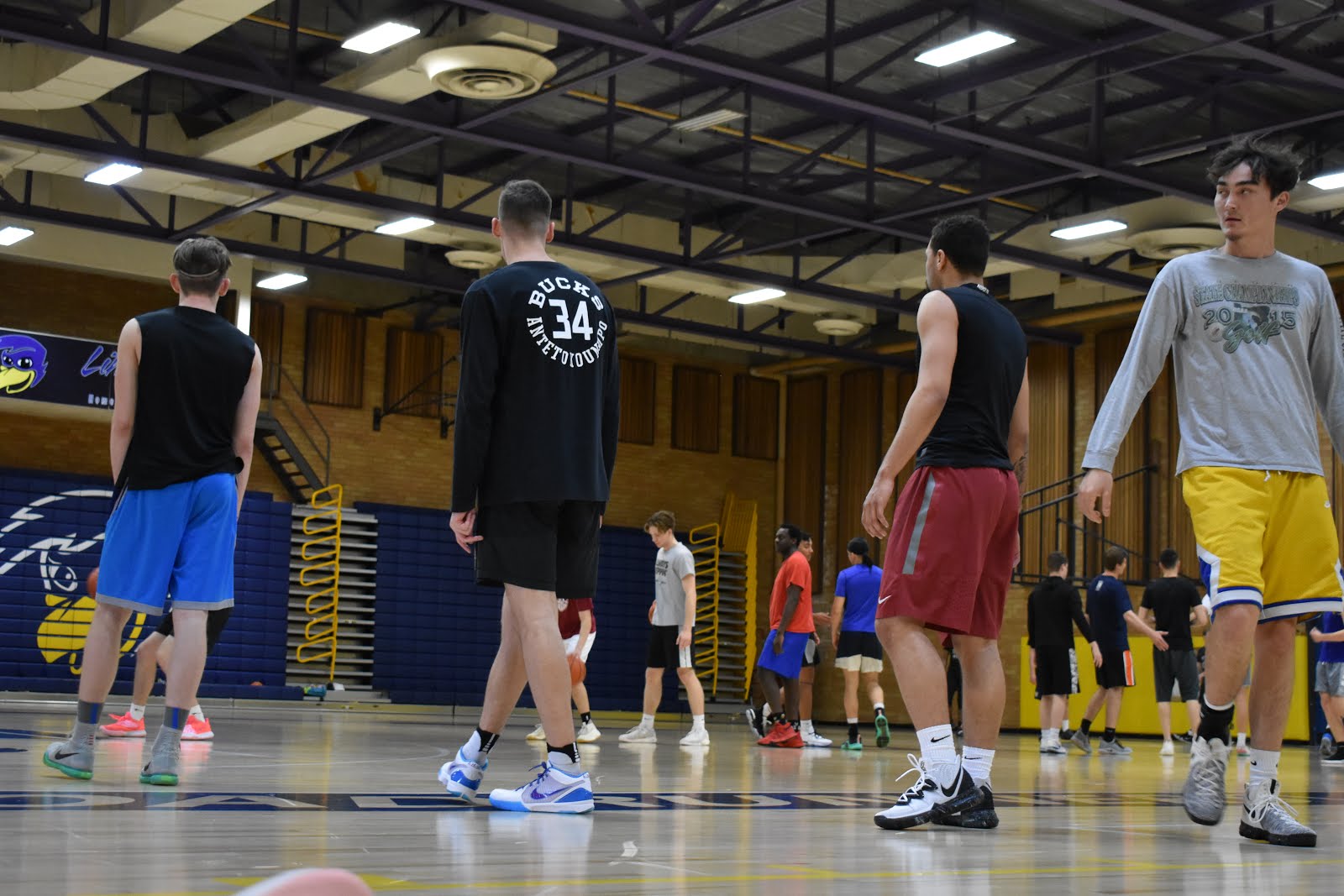 LBCC Basketball class