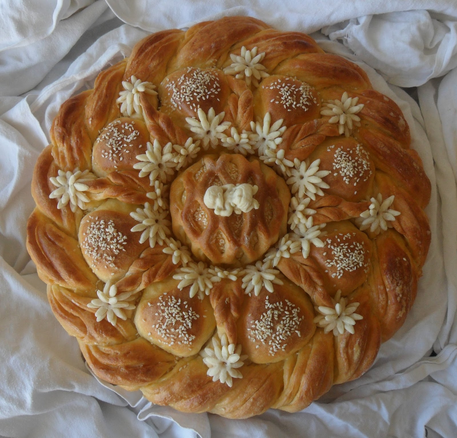 Питки и погачи, направени с много любов Art Bread: Питка за бебе