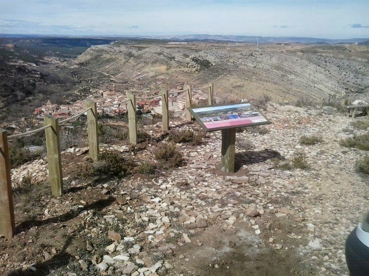 Foto de Mirador de Santa Barbara en Crivillén, Teruel