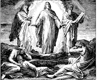 transfiguration mark mount mountain hebron jesus alleluia god lord word john lent christ farewell sunday dfd pr glory musings experience