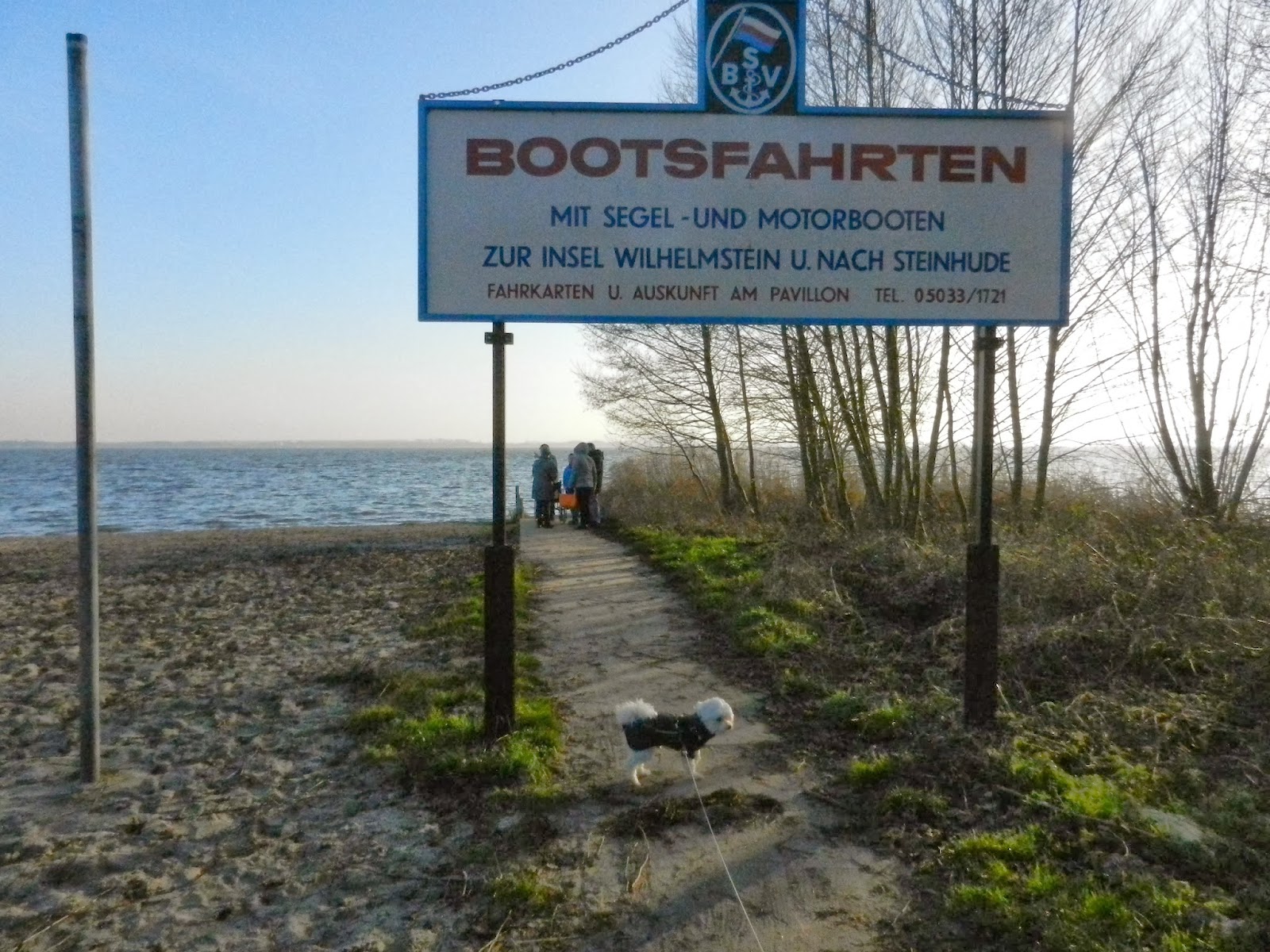 Hier kommt Scotty Ein Hundeleben GeburtstagsAusflug ans Steinhuder Meer