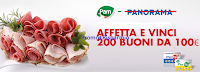 Affetta e vinci 200 buoni spesa da 100 euro Logo Affetta e vinci 200 buoni spesa da 100 euro