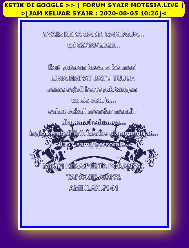 PREDIKSI SYDNEY COJEEL