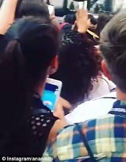 3692C63300000578 3706793 image a 26 1469444050253 Furious fans descend on fan who ignored Beyonce at live concert to play Pokemon Go instead