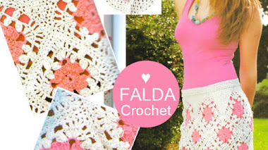 Patrones y Moldes de Falda Crochet / Paso a paso