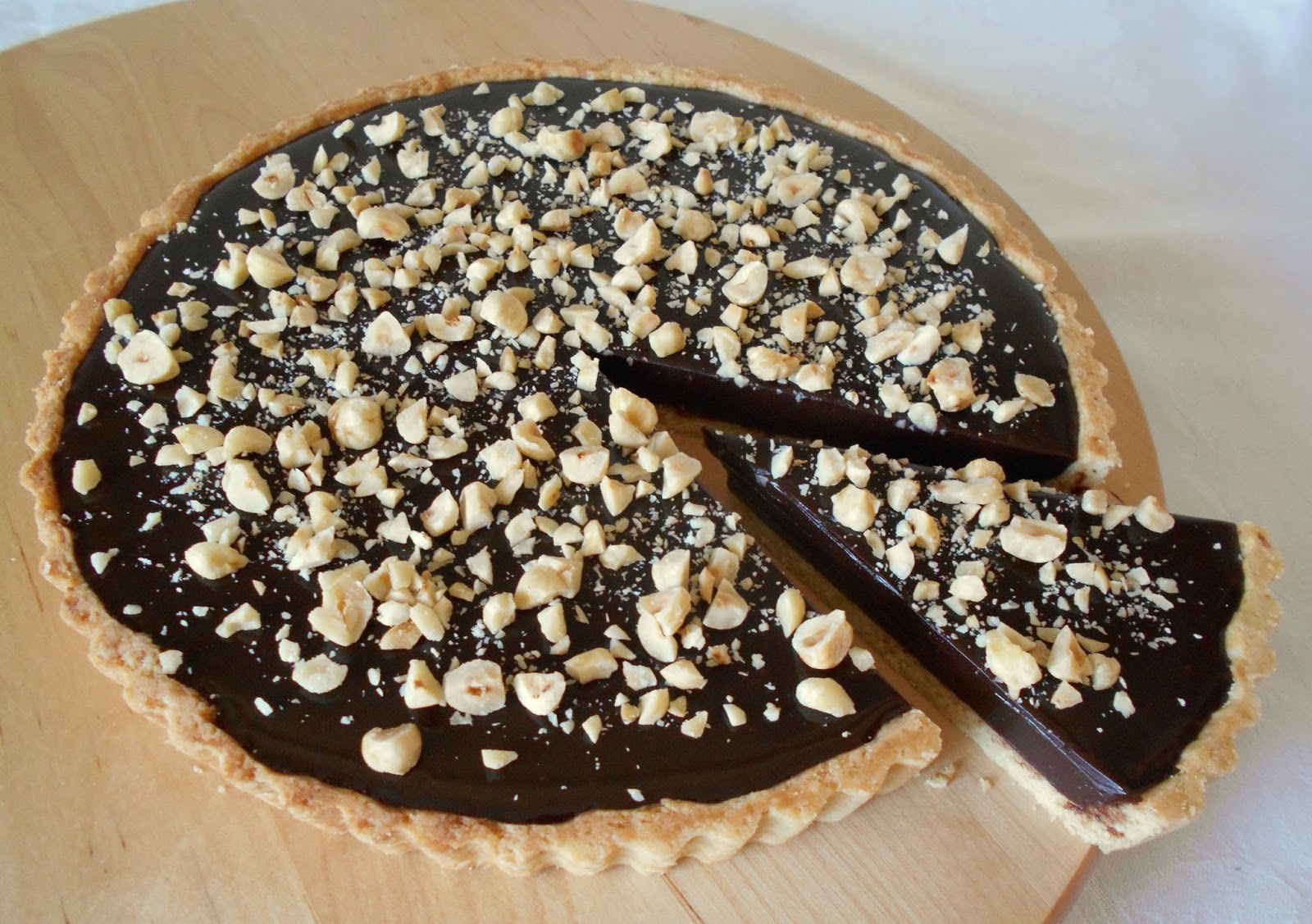 Chocolate Hazelnut Tart