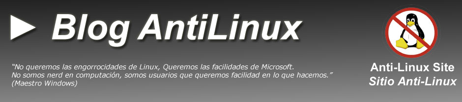 ► Blog AntiLinux