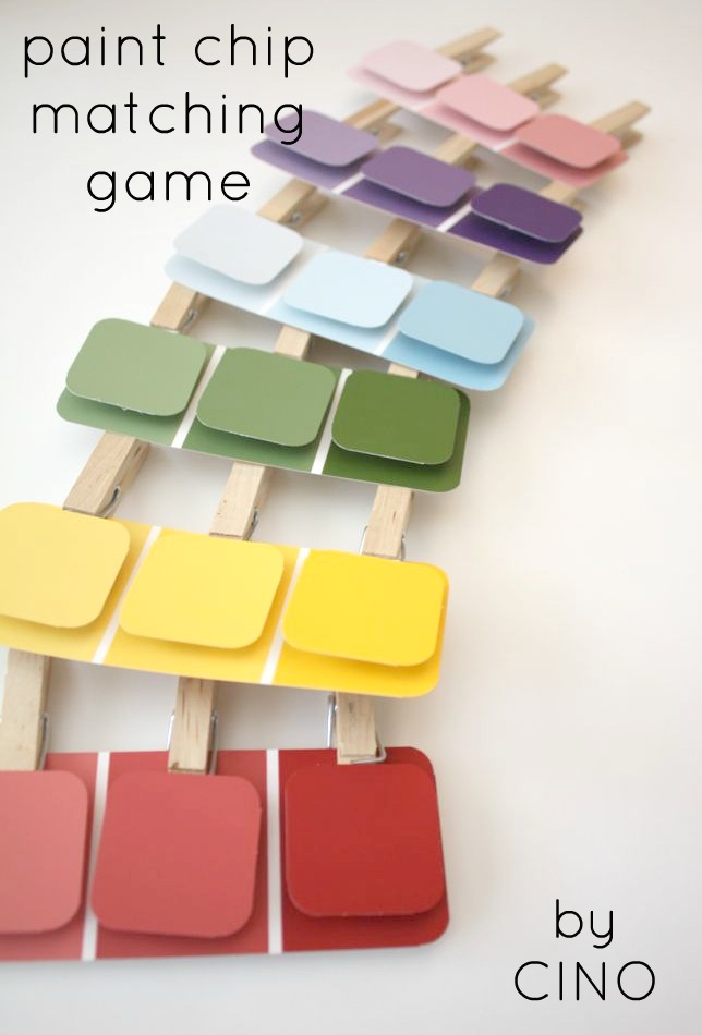 paint chip matching game tutorial