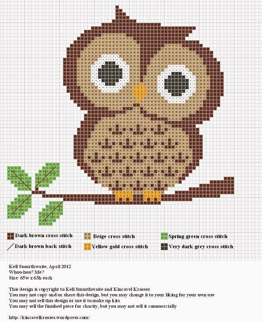 Cross Stitch Owls Free Patterns Cross Stitch Owls Free Patterns