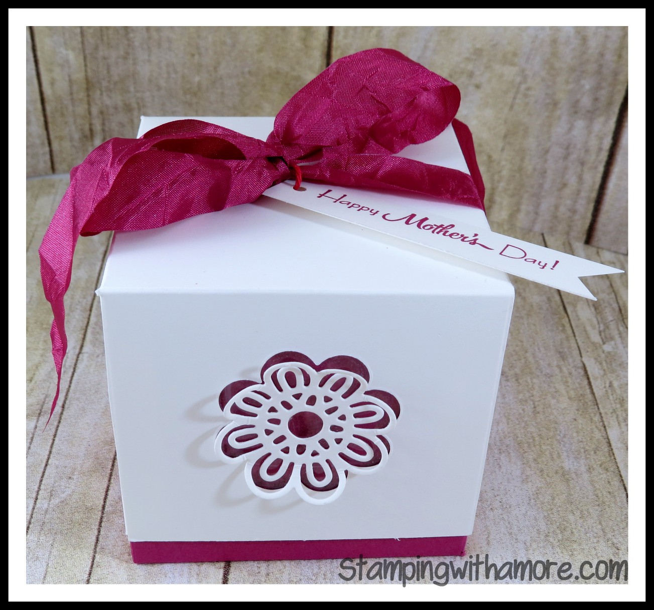 Stampingwithamore BEAUTIFUL FLOWER MOTHER'S DAY BOX