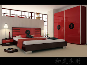 Ideas para decorar, diseñar y mejorar tu casa.: Dormitorios en Color Rojo