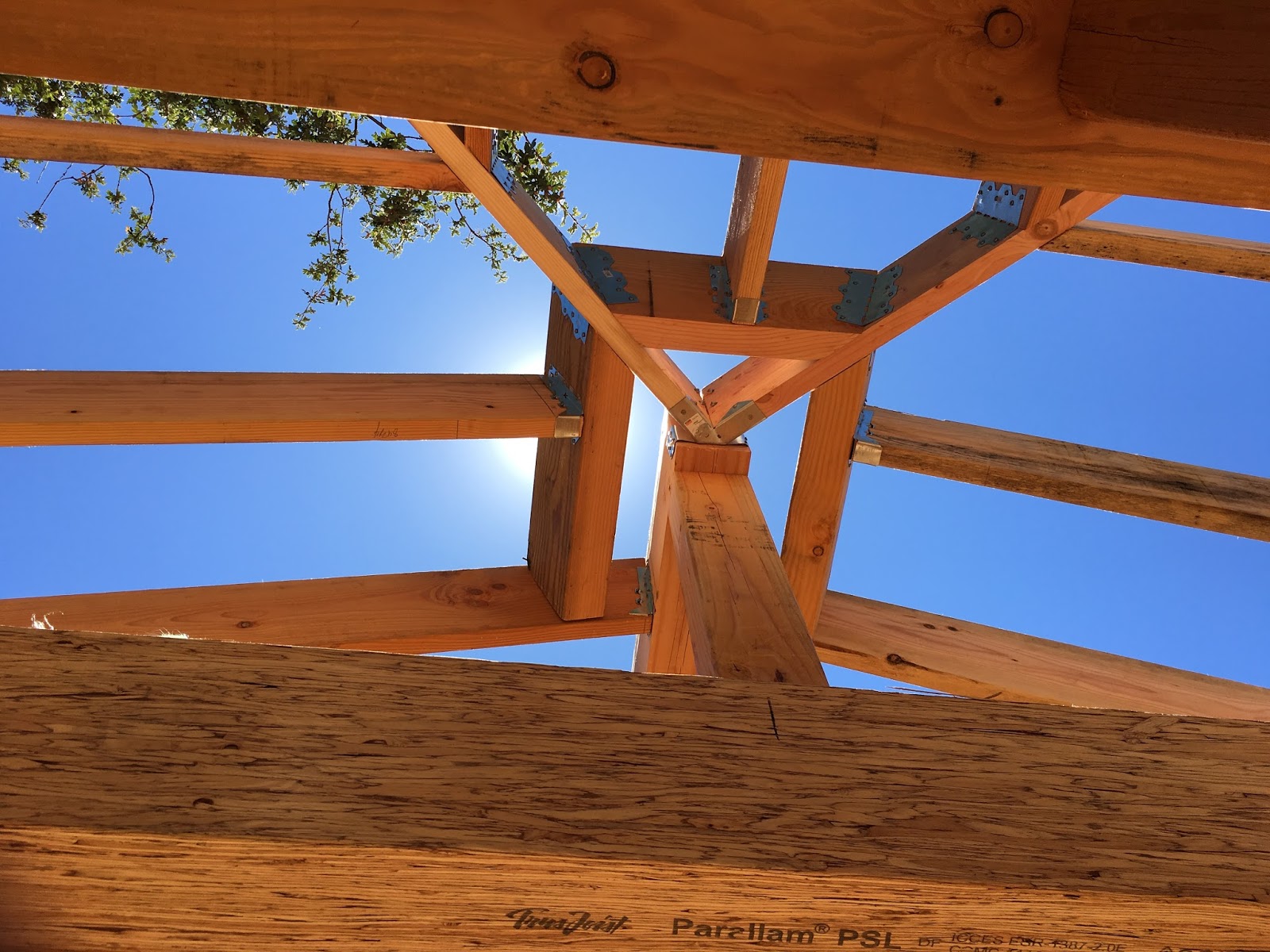 Roof Framing Geometry Simpson Strong Tie HRC44 Hanger Installation