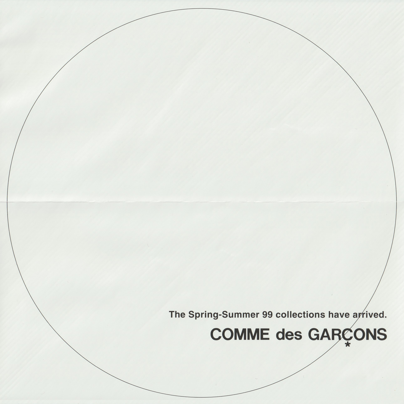 ネット公式店 COMME des GARÇONSのDM 1993〜1995年 14点 | cult 