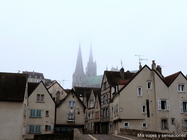 Casco histórico, ciudad de Chartres, Francia Casco histórico, ciudad de Chartres, Francia
