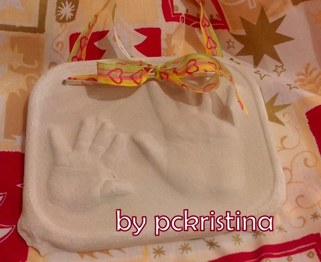 PcKristina's knitting blog Otisci u gipsu Plaster handprints