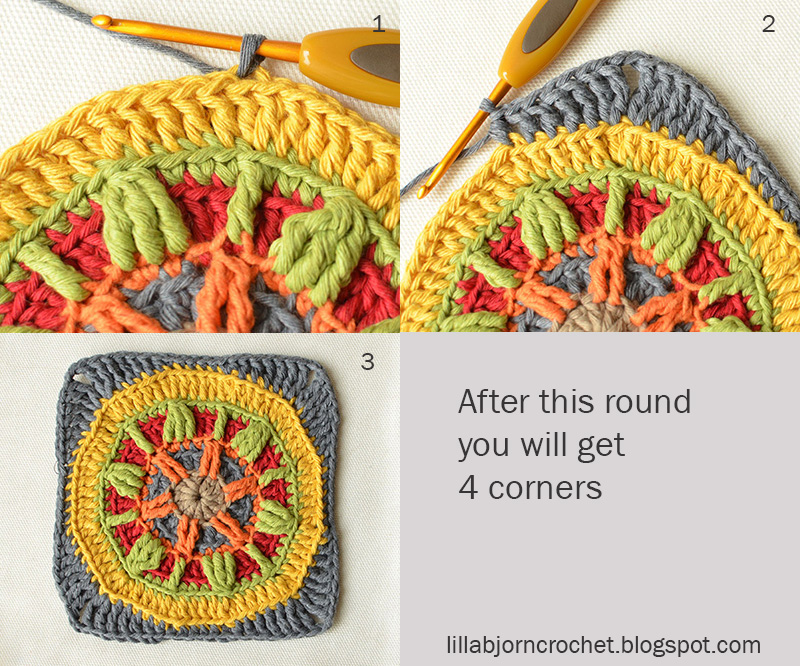 Circles of the Sun Mystery CAL 2015 - overlay crochet - Block 5 #free crochet pattern by LillaBjornCrochet
