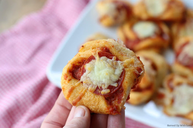 Easy Pizza Bites recipe from Served Up With Love