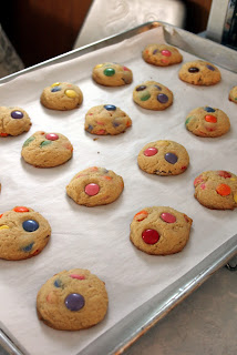 aunty smartie cookies oven cookie remove minutes let cool sue jo pat