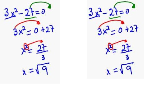 Cómo despejar la X en una ecuación