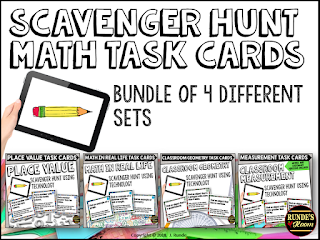 Runde's Room:  Math Scavenger Hunts