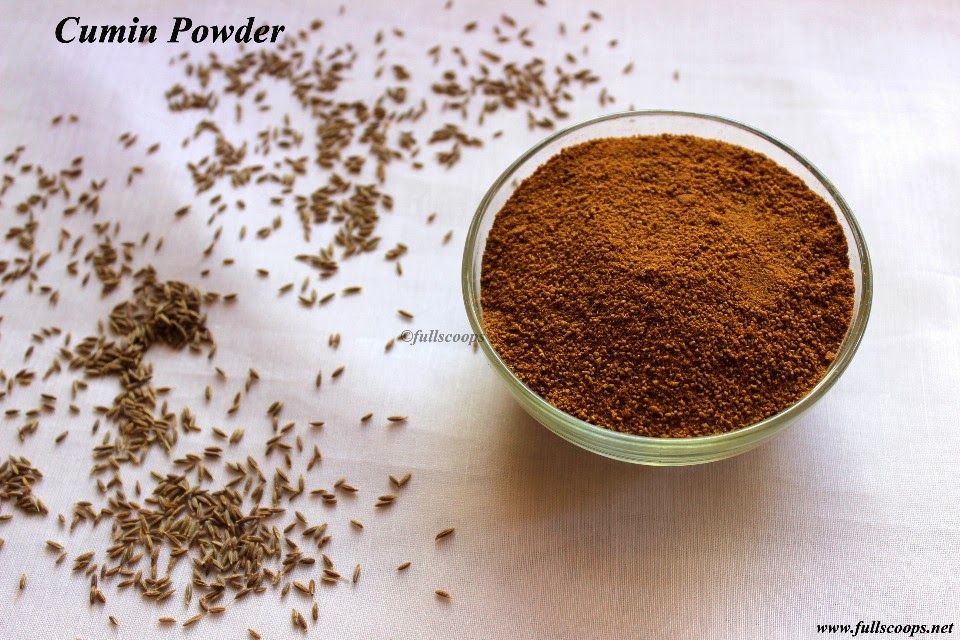 How to make Cumin Powder Homemade Jeera Powder Full Scoops A food
