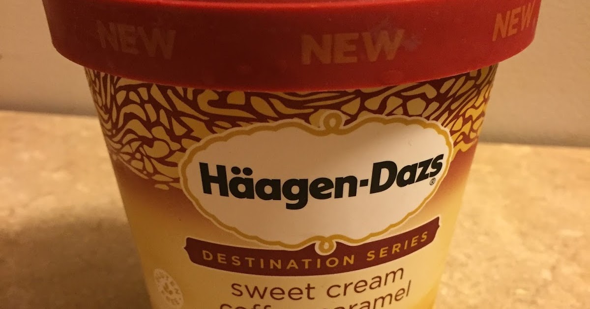 Haagen Dazs Destination Series Sweet Cream Coffee Caramel