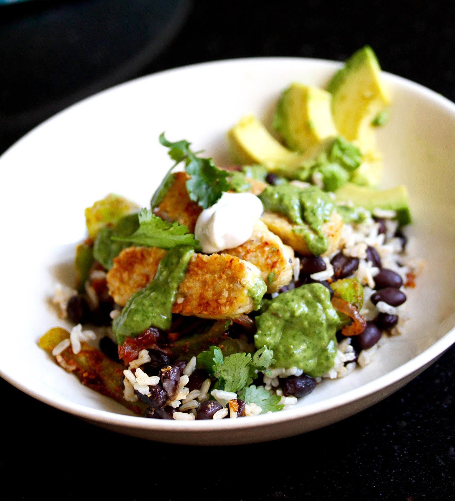 Smith's Vegan Kitchen Tempeh Fajita Rice Bowls