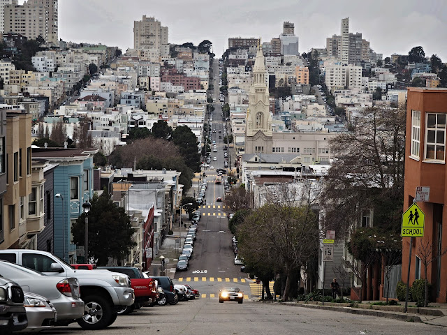 Výhled od Coit Tower // A view from Coit Tower Výhled od Coit Tower // A view from Coit Tower