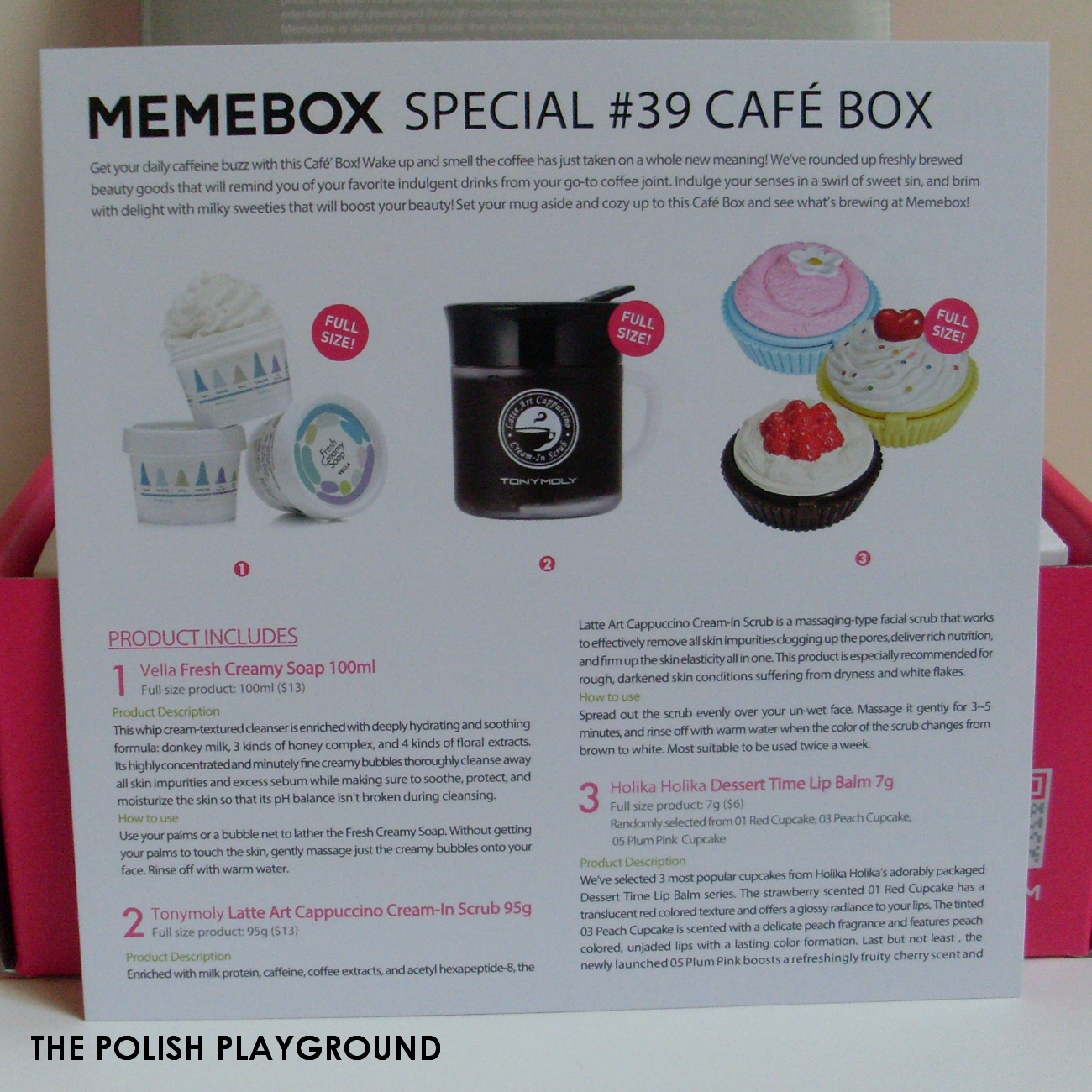 Memebox Special #39 Café Box Unboxing