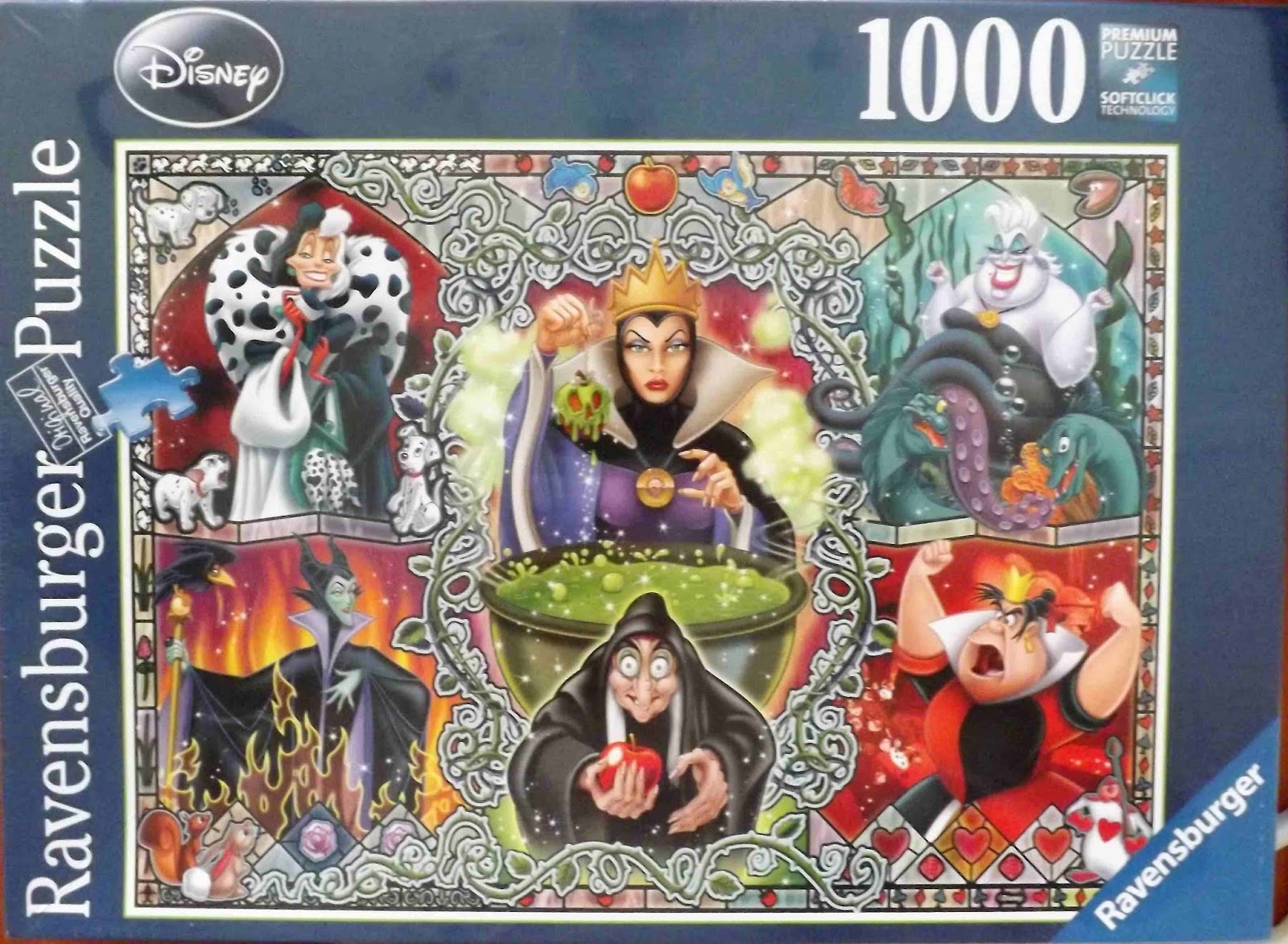 Disney Vilains-Evil Queen-Puzzle 1000 pièces par Ravensburger 