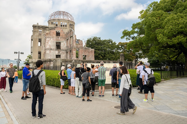 Japonsko, cestování, Hirošima, Japan, Hiroshima, A-Bomb Dome, atomový dům, 