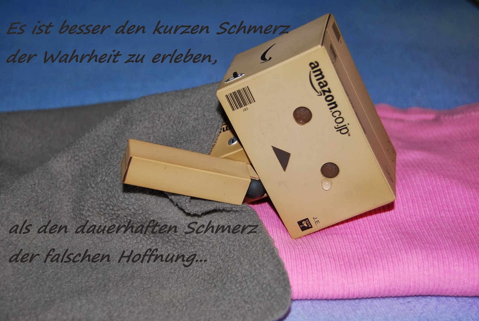 *DanboFan* Kartonmännchen Danbo mit Sprüchen Teil 2