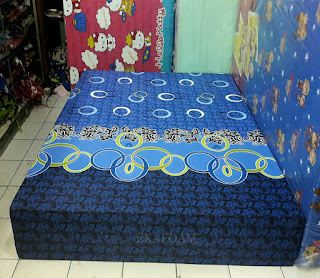 Kasur inoac motif Minimalis Cincin biru Kasur inoac motif Minimalis Batik Cincin biru