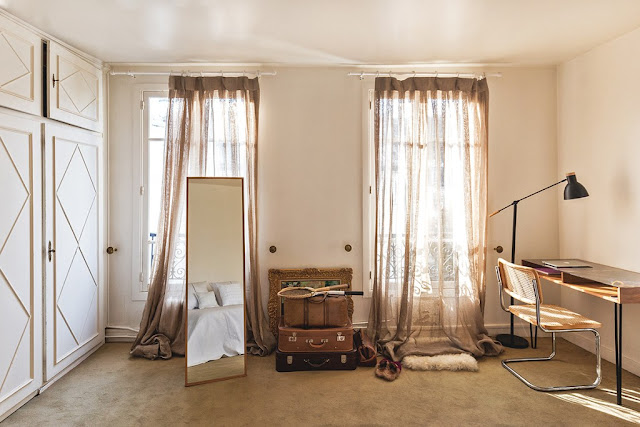 María de la Orden's charming Parisian apartment