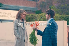 Me digistes que nada de flores.