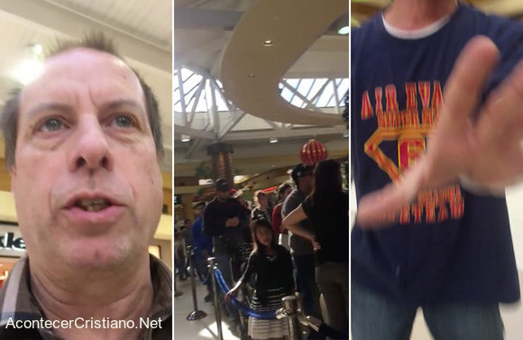 "Santa Claus no existe", predica pastor ante niños en centro comercial Pastor predica contra Santa Claus