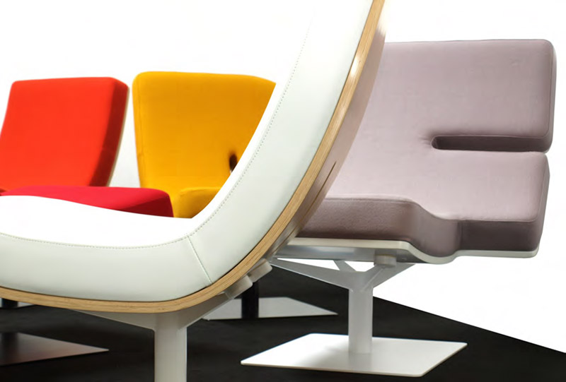 Tabisso letter lounge chairs